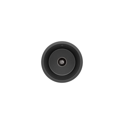 Fienza Kuro Granite 38L Single Bowl Kitchen Sink Matte White