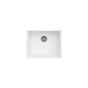 Kuro Granite 39L Single Bowl Kitchen Sink Matte White