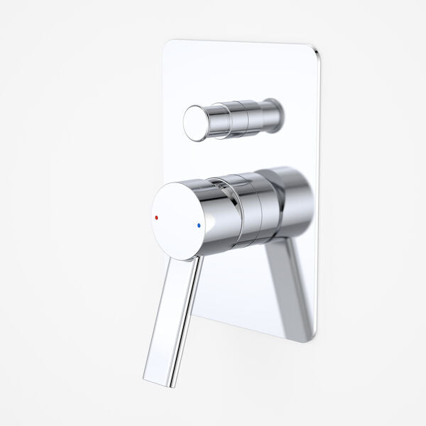 Dorf Villa Bath/Shower Mixer with Diverter - Chrome