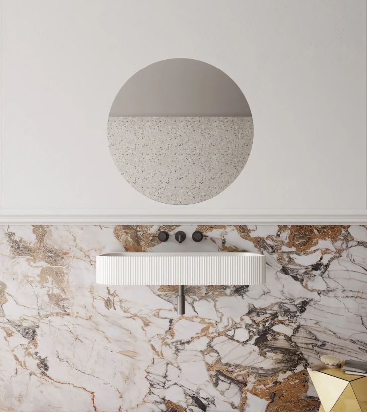 Cassa Design V-Groove Wall Hung Basin