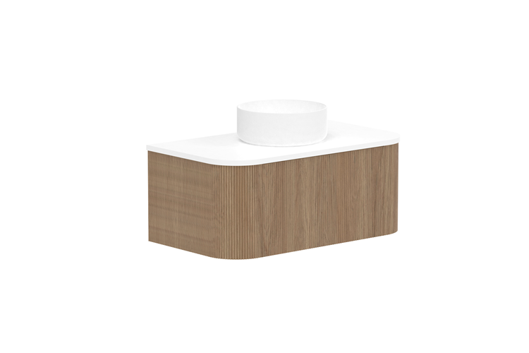 ADP Waverly Wall Hung Vanity Cherry Pie Benchtop