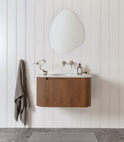 ADP Surry Curved Wall Hung Vanity Matte Ceramic Benchtop