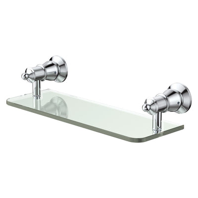 Fienza Lillian Glass Shower Shelf Chrome