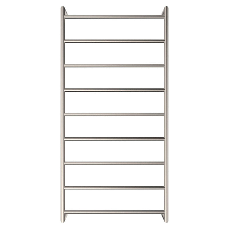 Fienza Kaya Heated Towel Rail, 600 x 1200mm, Brushed Nickel