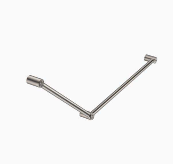 Nero Mecca Care 32mm DDA Grab Rail Set 45 Degree 750X900mm