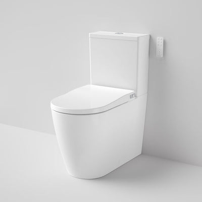 Caroma Urbane® II Bidet Cleanflush® Wall Faced Close Coupled Back Entry Toilet Suite (with GermGard®)