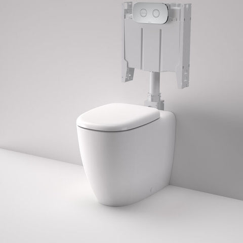 Caroma Contura® II Cleanflush® Invisi Series II® Wall Faced Suite - White