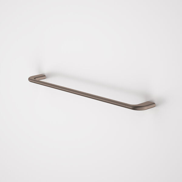 Caroma Contura II 620mm Single Towel Rail - Brushed Bronze