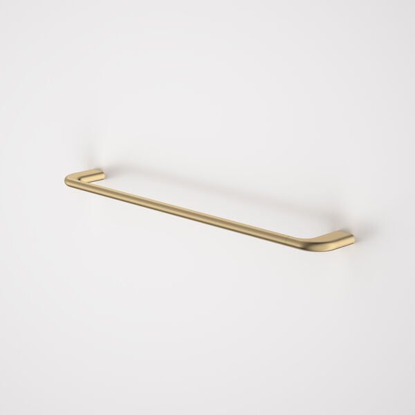 Caroma Contura II 620mm Single Towel Rail - Brushed Brass