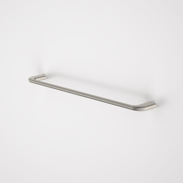 Caroma Contura II 620mm Single Towel Rail - Brushed Nickel