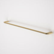 Caroma Contura II 820mm Single Towel Rail - Brushed Brass