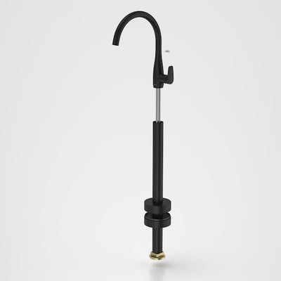 Caroma Contura II Freestanding Bath Filler - Trim Kit - Matte Black