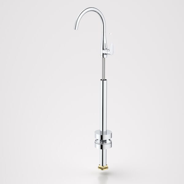 Caroma Contura II Freestanding Bath Filler Trim Kit - Chrome