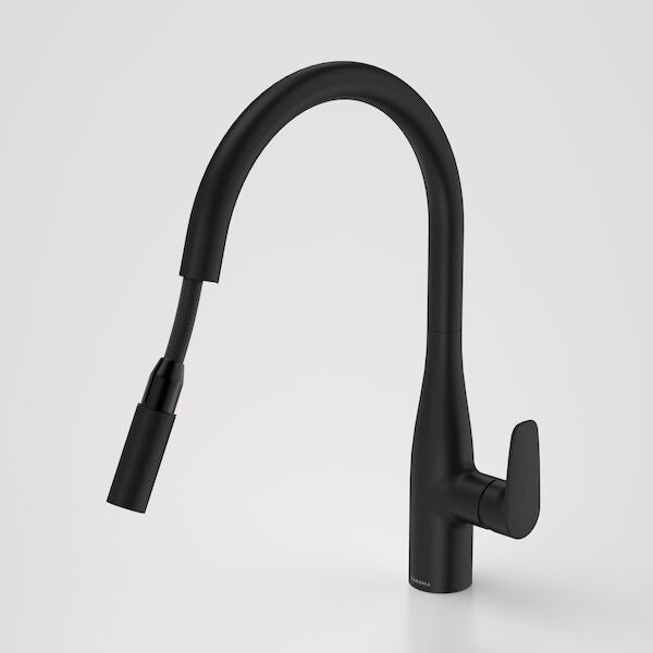 Caroma Contura® II Pull Out Sink Mixer - Matte Black