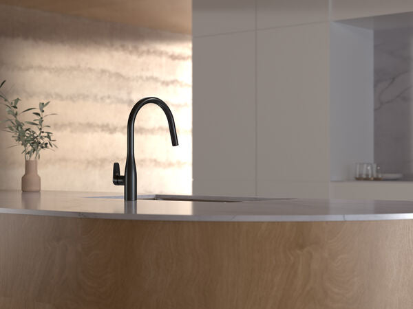 Caroma Contura® II Pull Out Sink Mixer - Matte Black