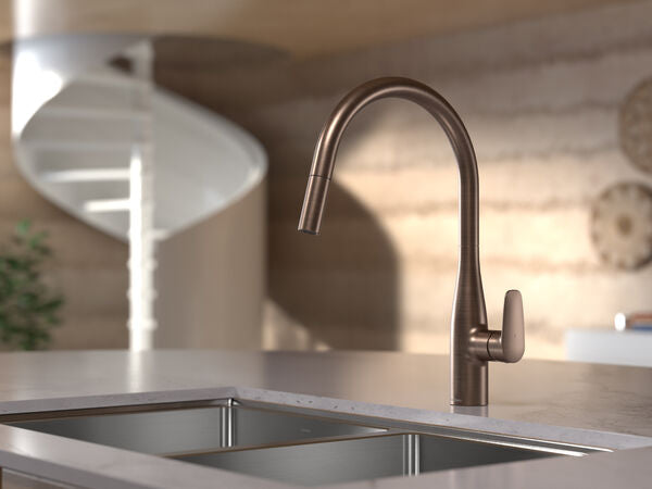Caroma Contura® II Pull Out Sink Mixer - Brushed Bronze