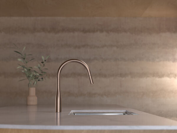 Caroma Contura® II Pull Out Sink Mixer - Brushed Bronze