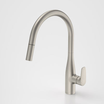 Caroma Contura® II Pull Out Sink Mixer - Brushed Nickel