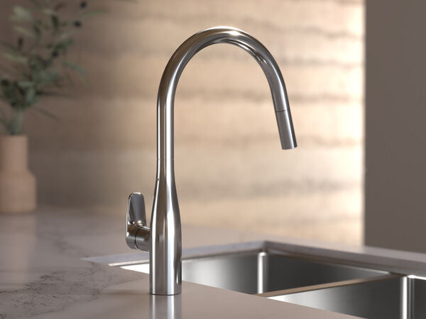 Caroma Contura® II Pull Out Sink Mixer - Chrome