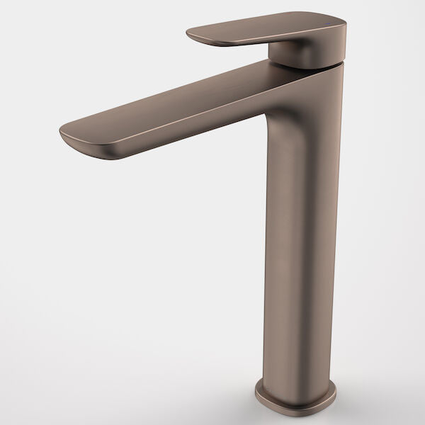 Caroma Contura II Tower Basin Mixer - Brushed Bronze detail
