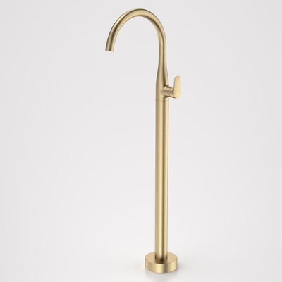 Caroma Contura II Freestanding Bath Filler - Brushed Brass
