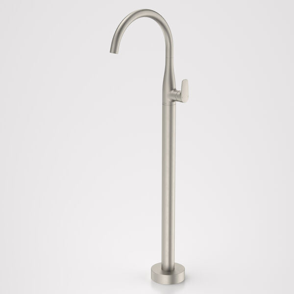 Caroma Contura II Freestanding Bath Filler - Brushed Nickel