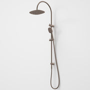 Caroma Contura II Rail Shower with Overhead - Brushed Bronze
