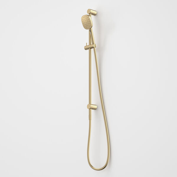 Caroma Contura II Rail Shower - Brushed Brass