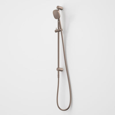Caroma Contura II Rail Shower - Brushed Bronze