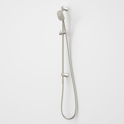 Caroma Contura II Rail Shower - Brushed Nickel