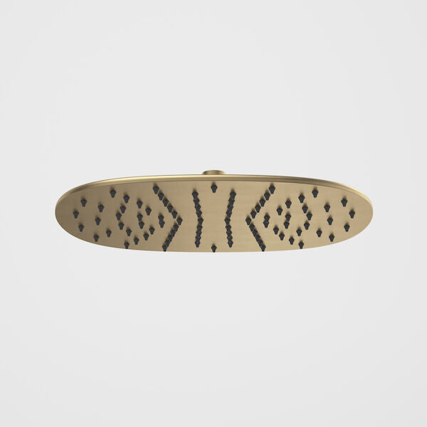 Caroma Contura II Rain Shower 300mm - Brushed Brass