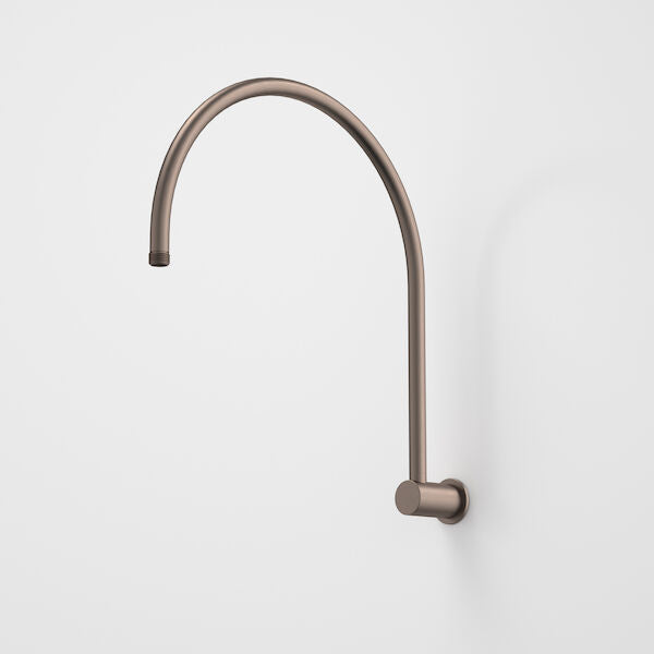 Caroma Upswept Shower Arm - Brushed Bronze
