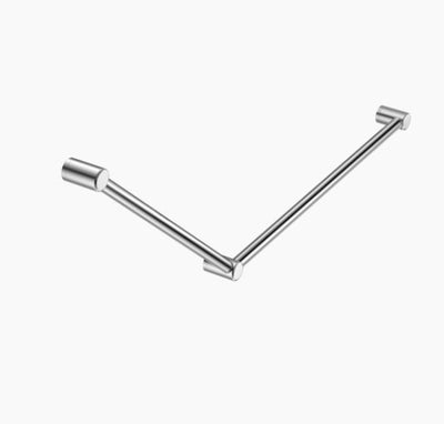 Nero Mecca Care 32mm DDA Grab Rail Set 45 Degree 750X900mm