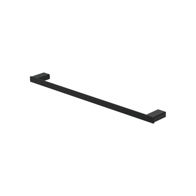 Fienza Tono Single Towel Rail Matte Black
