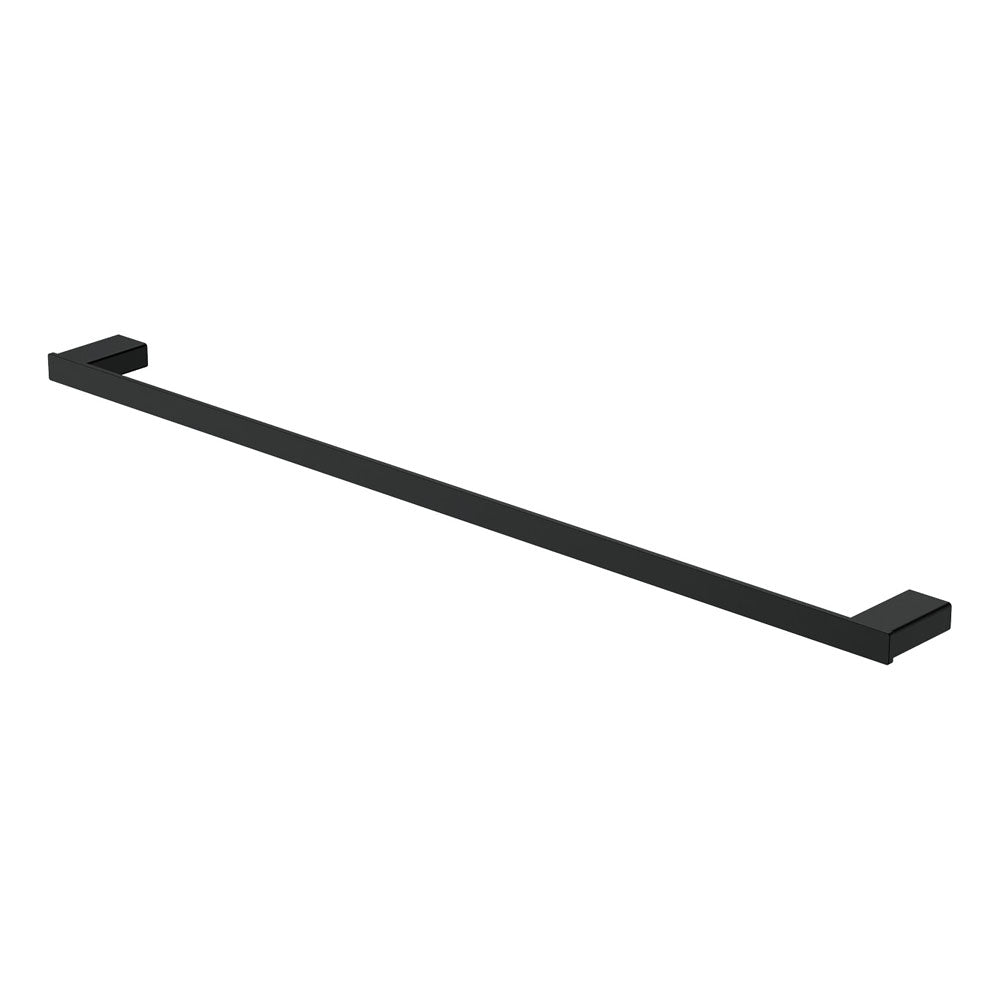 Fienza Tono Single Towel Rail Matte Black
