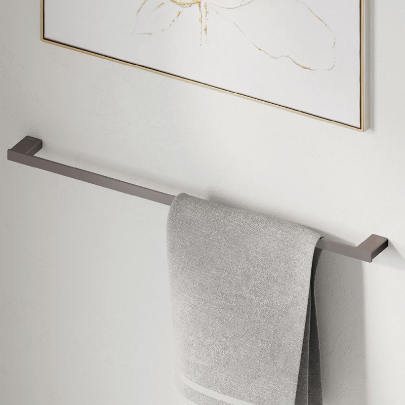Fienza Tono Single Towel Rail Gun Metal