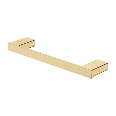 Fienza Single Towel Rail 300mm Urban Brass