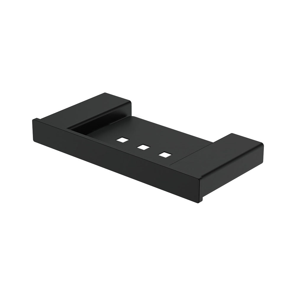 Fienza Tono Toilet Soap Shelf Matte Black