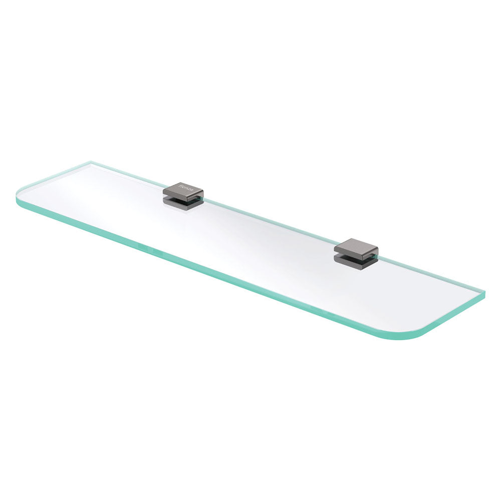 Fienza Tono Glass Shelf Gun Metal