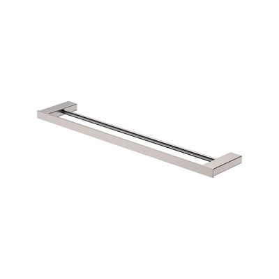 Fienza Tono Double Towel Rail Brushed Nickel