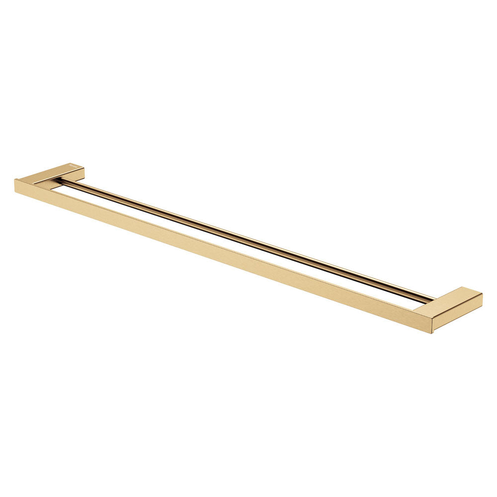 Fienza Tono Double Towel Rail Urban Brass