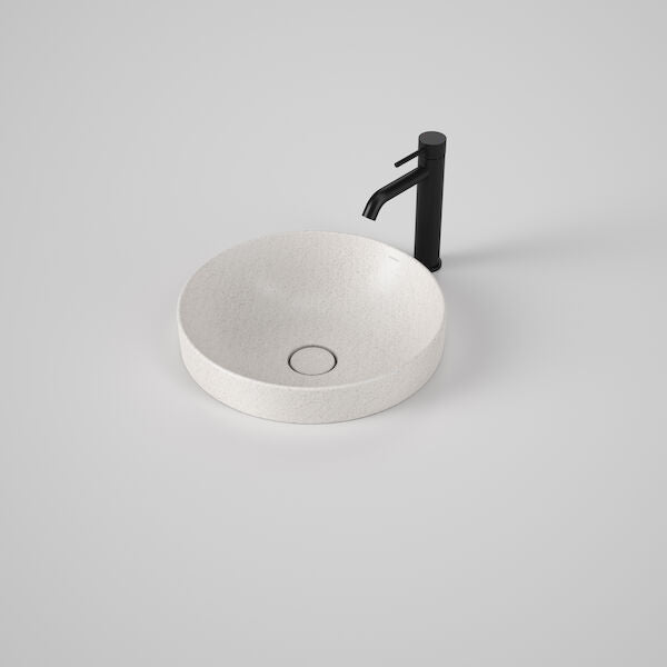 Liano II 400mm Round Inset Basin – Matte Speckled