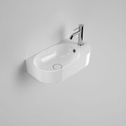 Liano II Hand Wall Basin (1 Tap Hole) – White (with Overflow)