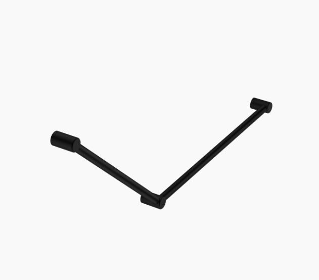 Nero Mecca Care 32mm DDA Grab Rail Set 45 Degree 750X900mm