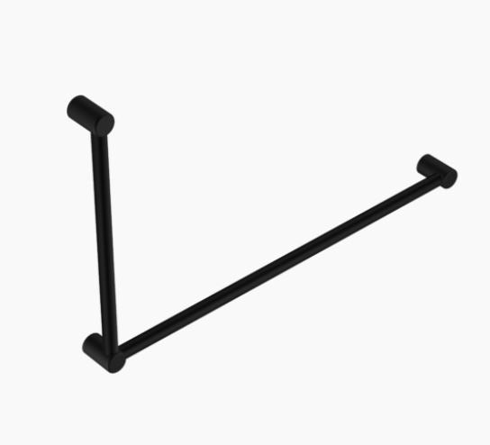 Nero Mecca Care 32mm DDA Grab Rail Set 90 Degree 600X1000mm
