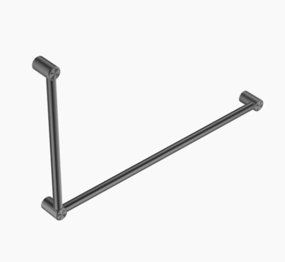 Nero Mecca Care 32mm DDA Grab Rail Set 90 Degree 600X1000mm