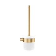 Fienza Empire Slim Toilet Brush Holder Urban Brass