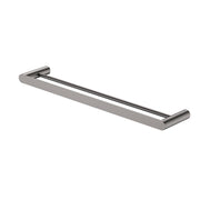 Fienza Empire Slim Double Towel Rail 600mm Gun Metal