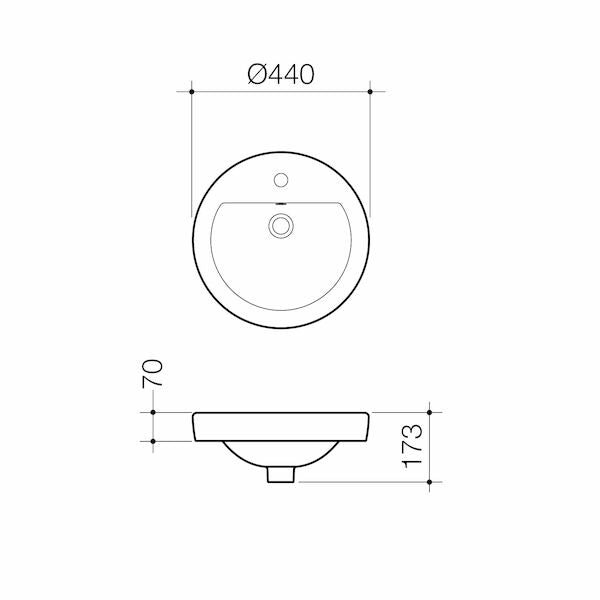 Cosmo Inset Basin - 1TH