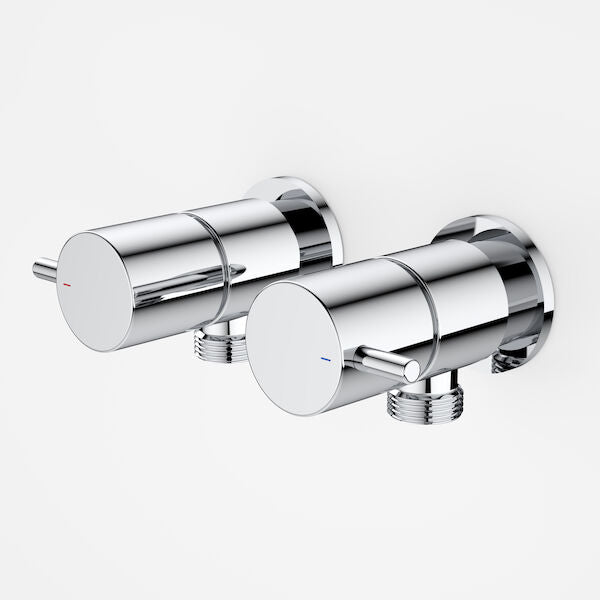 Caroma Luna® Lever Washing Machine Set - Chrome - Lead Free